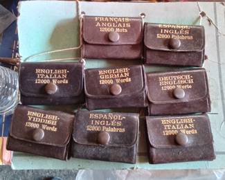 vintage mini translation books