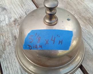 Large Brass Desk Top Bell