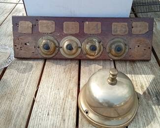 Large Brass Countertop Bell