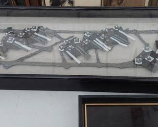 Last but not least. This is a fantastic fused glass piece of art. 