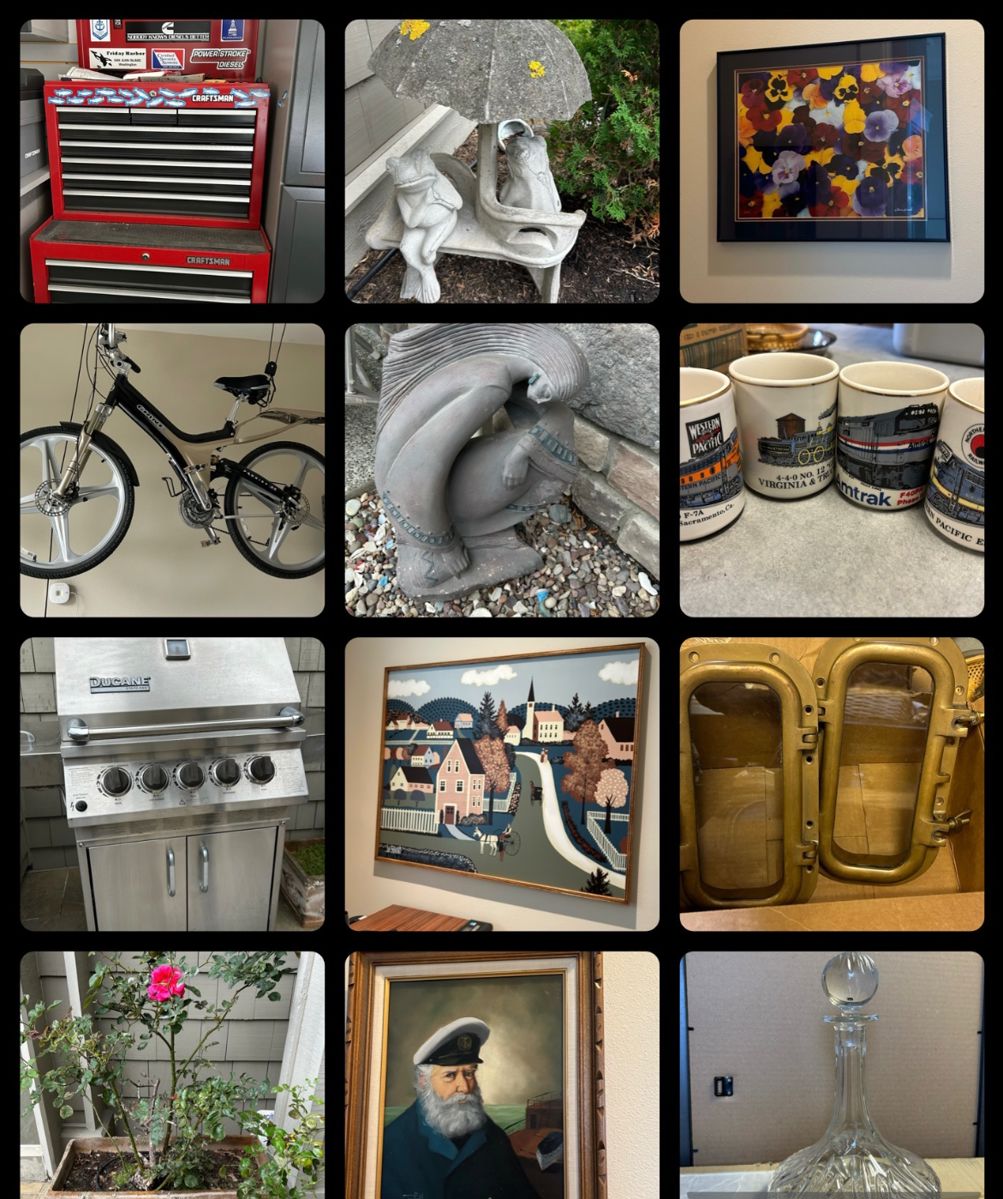 High End Home Estate Sale in Anacortes, WA starts on 9/29/2023