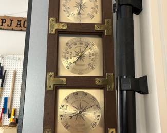 Springfield barometer, thermometer, humidity meter
