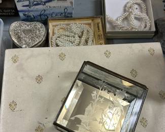 Jewelry boxes and jewelry