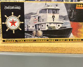 Texaco Fire Chief tugboat bank