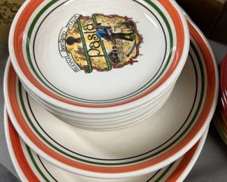 Made in Italy pasta dinner and serving bowls