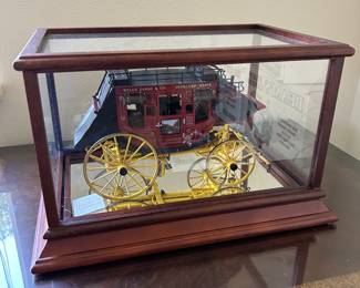 Wells Fargo stagecoach Franklin Mint