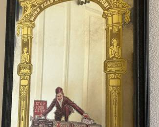 1981 Lionel Trains mirror with box