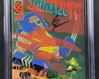 1995 Wolverine #91 CGC Signed Roy Thomas 9.4