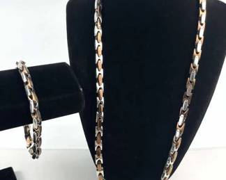 Shaquille O'Neal Zales Stainless Steel Necklace &