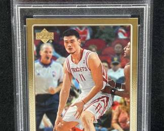 2007 Yao Ming U.D. All NBA Rockets PSA 9 MINT