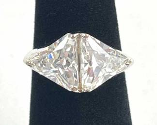 925 Silver CZ Ring