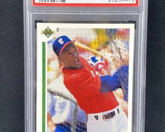 PSA 9 Michael Jordan SP1 Upper Deck Baseball RC