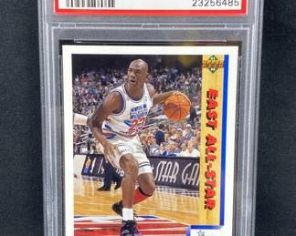 1991 Michael Jordan Upper Deck PSA 7 NM All-Star