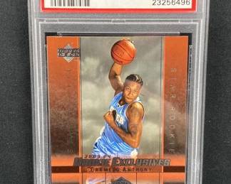 2003 Carmelo Anthony Rookie Exclusives PSA 8