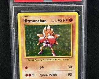 Hitmonchan Holo XY Evolutions PSA 8 Pokemon