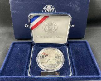 2000 Silver Proof Dollar, Library of Congress