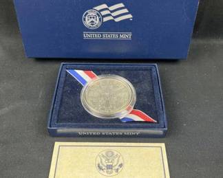 2004 Silver Unc. Dollar, Lewis & Clark