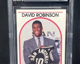 1989-90 Hoops David Robinson Rookie SP BGS 8.5