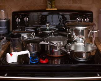 Some items sold. Many items available.