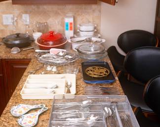 Some items sold. Many items available.