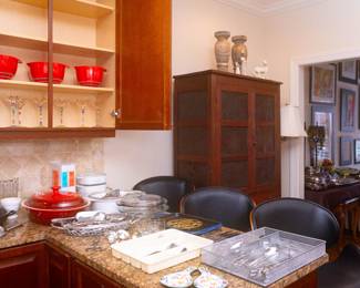 Some items sold. Many items available.