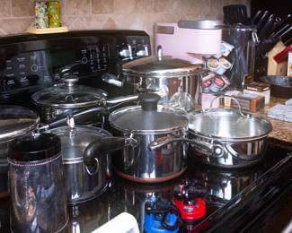 Some items sold. Many items available.