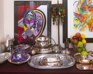 Some items sold. Many items available.