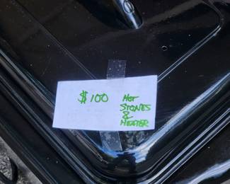 Hot Stones for your relaxing massage.  