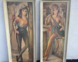 1960s MAIO Framed Art