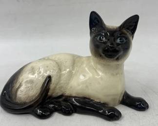 Beswick England Porcelain Siamese Cat