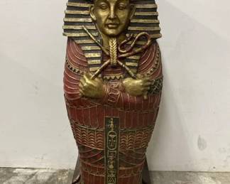 Pharaoh King Tut Coffin Cabinet