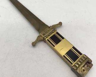 Vintage Bronze Knife Lighter