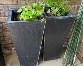 Crate & Barrel Planters