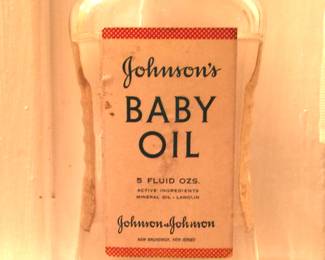 It’s American’s iconic baby oil in a glass bottle. 