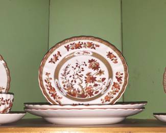 This service for two would be great on a fall tablescape for two. 