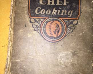 An antique Magic Chef cook book is packed with old-time recipes. 