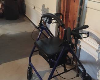 Whether healing from an injury or longer-term use, this gently used walker is ready to roll. 