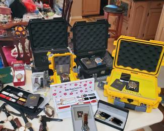 Yellow case sold , small yellow case sold red case sold Elgin sold 