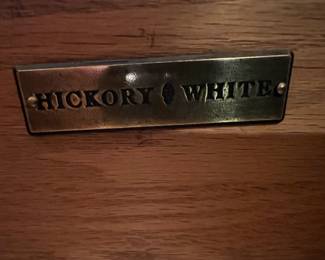 That side table was made by Hickory White.