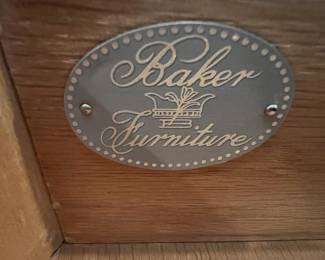 The table was made by Baker Furniture, so take that into consideration.