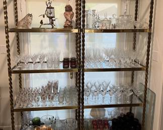 These are two etagere pieces that don't come around terribly often.  You'll want to get these before someone else snaps them up.