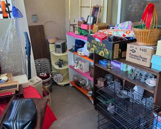 There are a myriad collection of furnishings and furniture here, too.