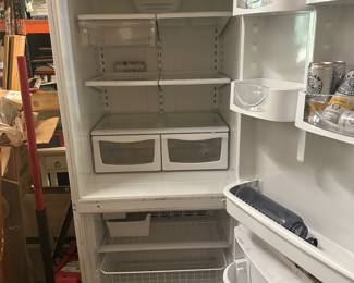 Inside view of refrigerator 