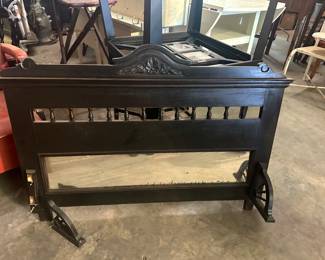 Antique wall decor. There is a loose piece that needs reattaching 