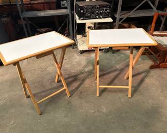 Folding tv trays