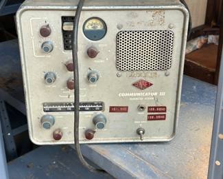 Vintage ham radio