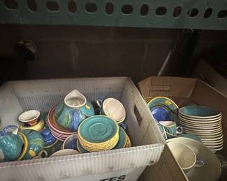 Vintage dishes 