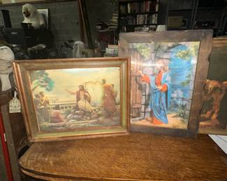 Vintage 3 D Jesus wall decor 