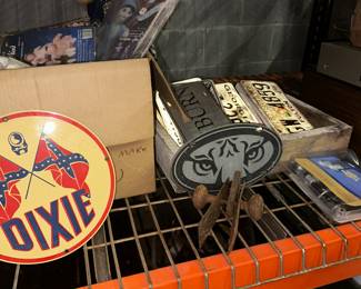 Dixie metal sign 
Tags