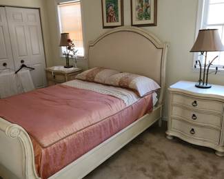 bed, 2 night stands and dresser (may be purchased, but not removed until the home sells-stagers)